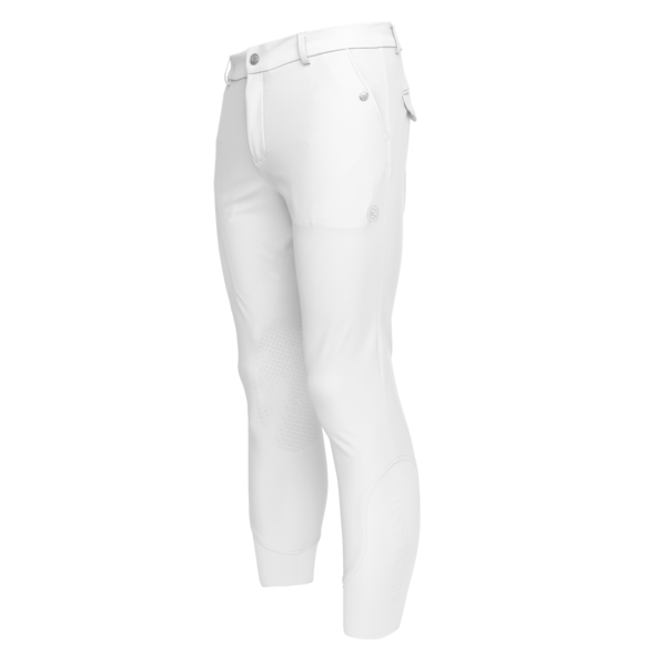 KLkoa Men's Seamless Knæ-grip Ridebukser